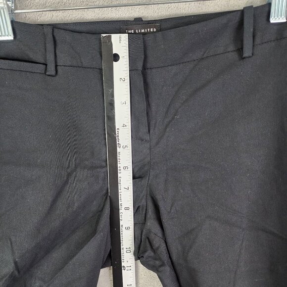 Womens Black The Limited Drew Fit Capri Pants Mid Rise Stretch Size 10 - Picture 8 of 12